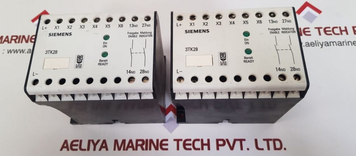 SIEMENS 3TK2801-0DB4 SAFETY RELAY