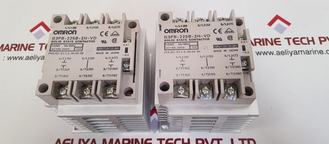 OMRON G3PB-225B-2H-VD SOLID STATE CONTACTOR 2024EP