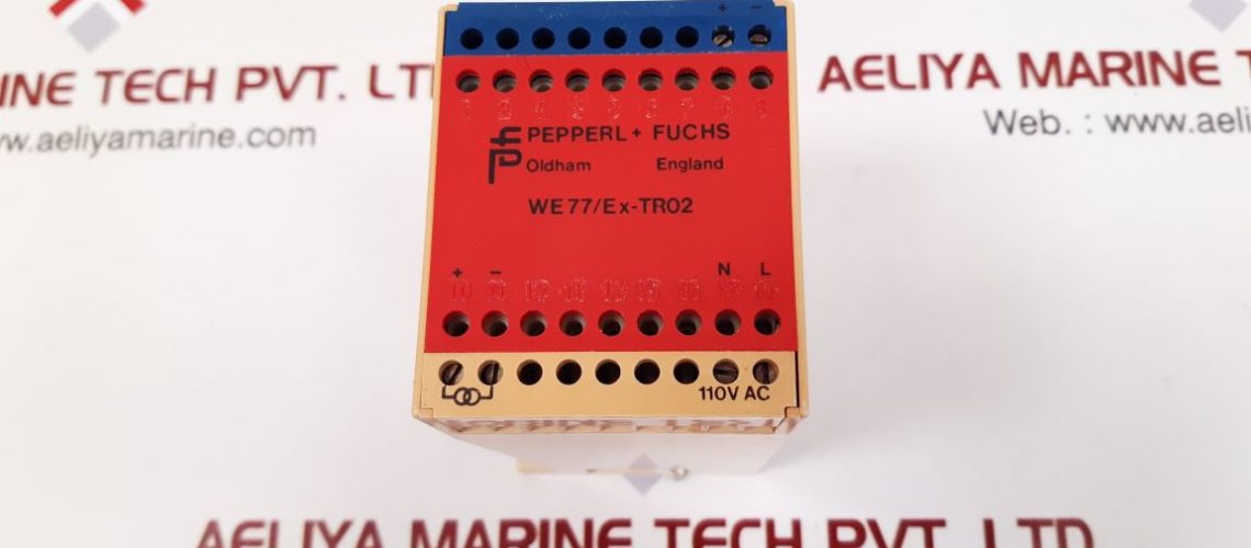 PEPPERL+FUCHS WE77/EX-TR02 TRANSFORMER ISOLATED OUTPUT DRIVER