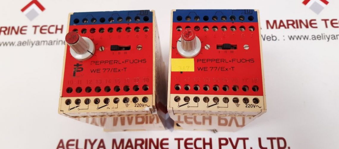 PEPPERL+FUCHS WE77/EX-T SWITCH AMPLIFIER