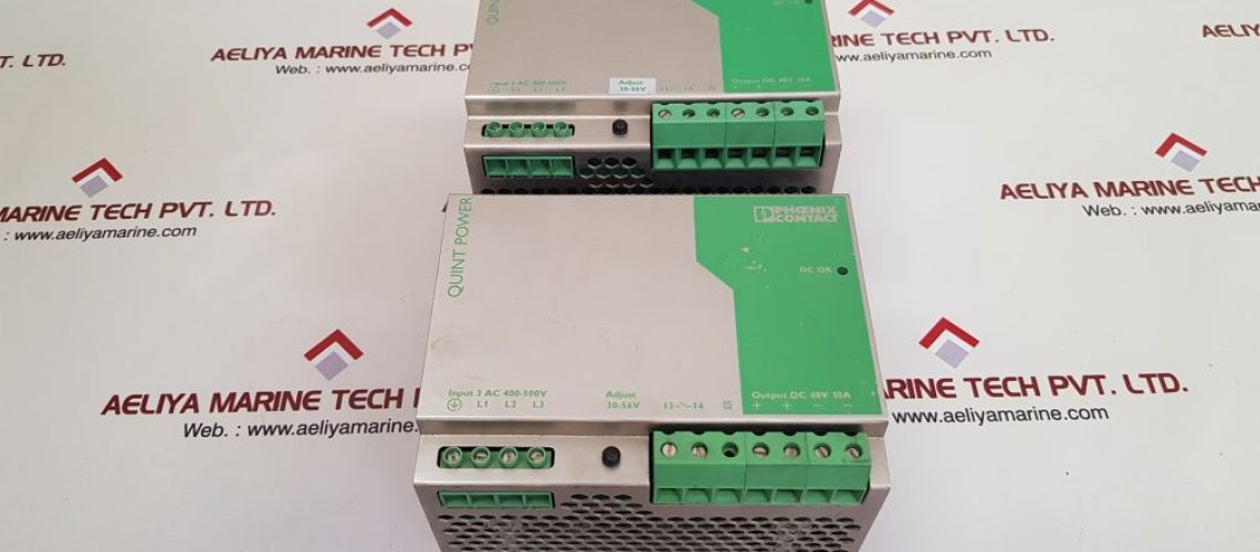 PHOENIX CONTACT QUINT-PS-3X400-500AC/48DC/10 POWER SUPPLY