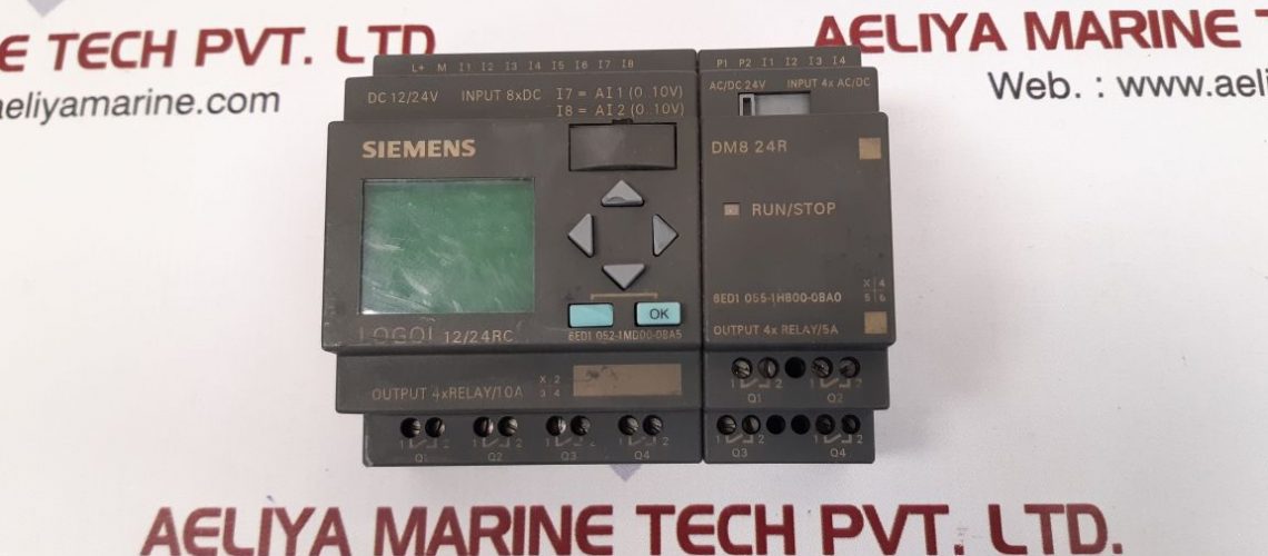 SIEMENS 6ED1 052-1MD00-0BA5 LOGO INPUT OUTPUT RELAY