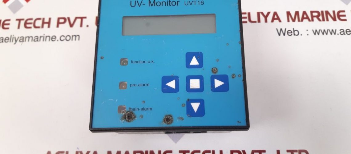 UV- MONITOR UVT16 SOFTWARE VERSION V 1.4