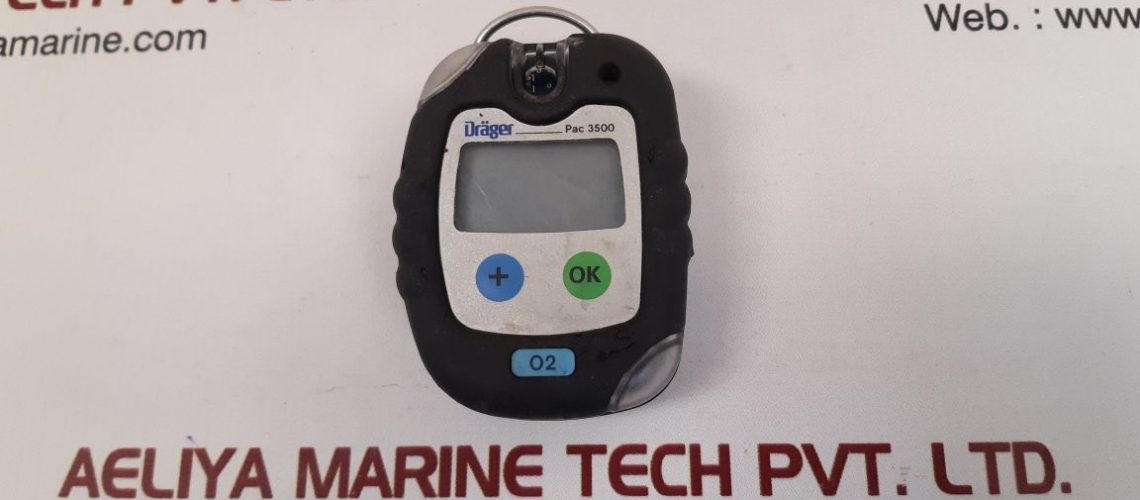 DRAGER PAC 3500 SINGLE GAS DETECTOR