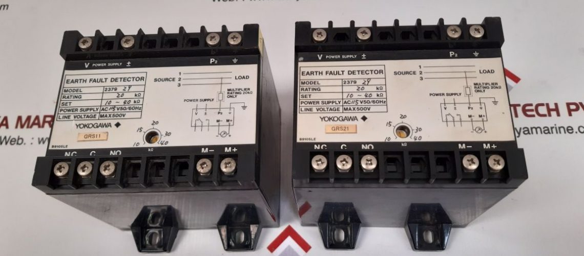 YOKOGAWA 2379 29 EARTH FAULT DETECTOR