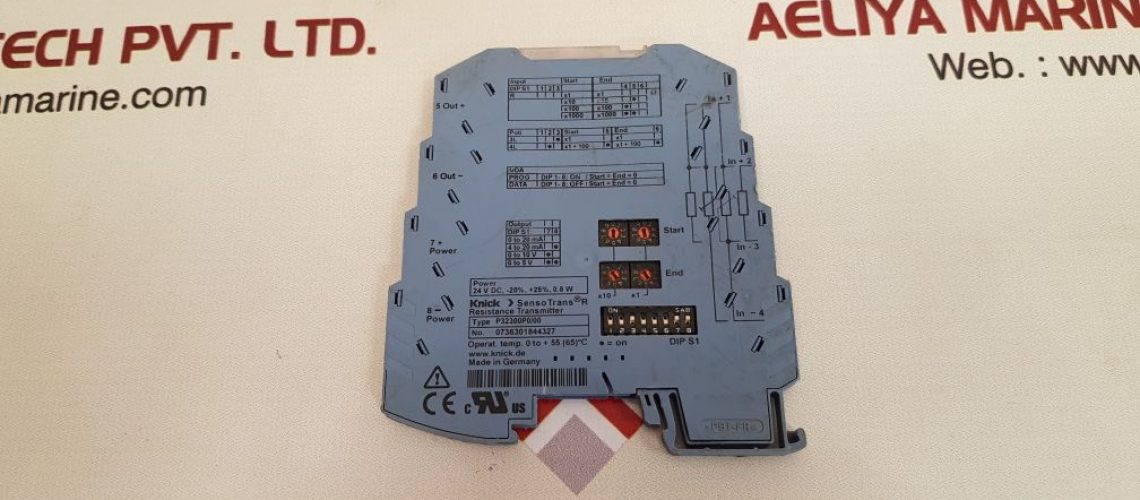 KNICK P32300P0/00 RESISTANCE TRANSMITTER