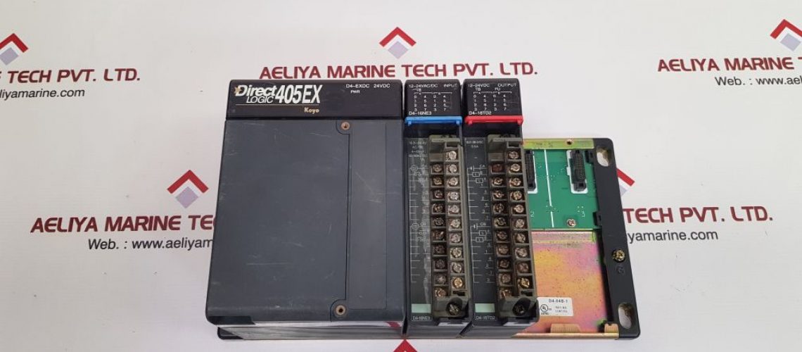 KOYO DIRECT LOGIC 405EX D4-EXDC CPU PROGRAMMABLE CONTROLLER