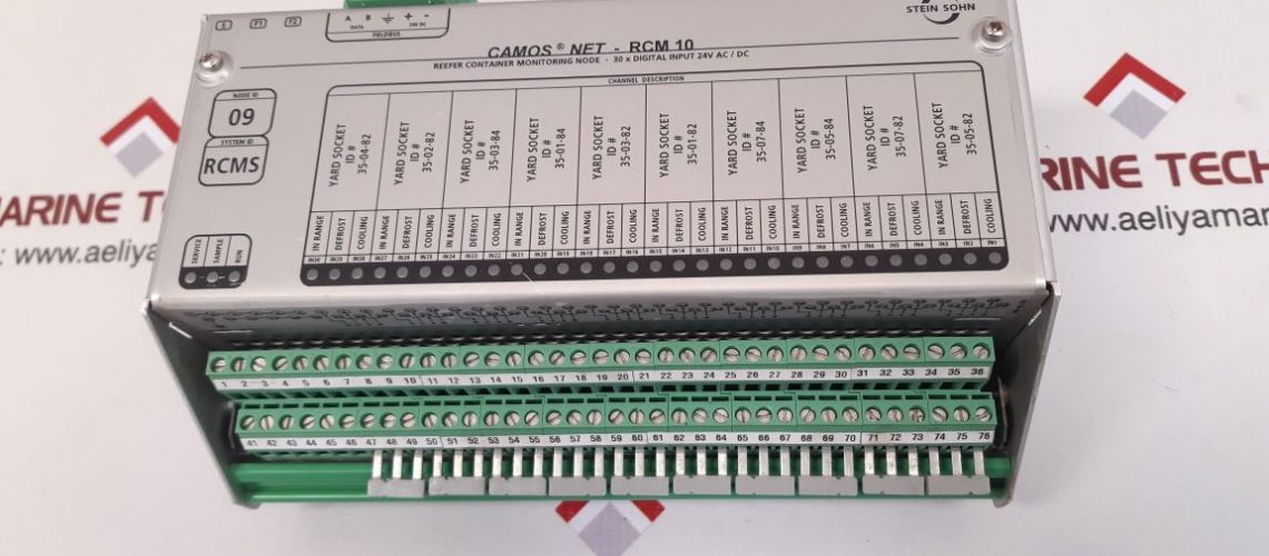 STEIN SOHN PHOENIX CONTACT CAMOS NET - RCM 10 REEFER CONTAINER MONITORING