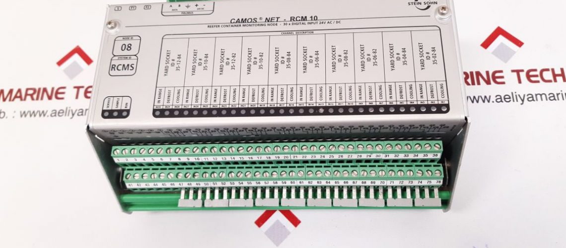 STEIN SOHN PHOENIX CONTACT CAMOS NET - RCM 10 REEFER CONTAINER MONITORING