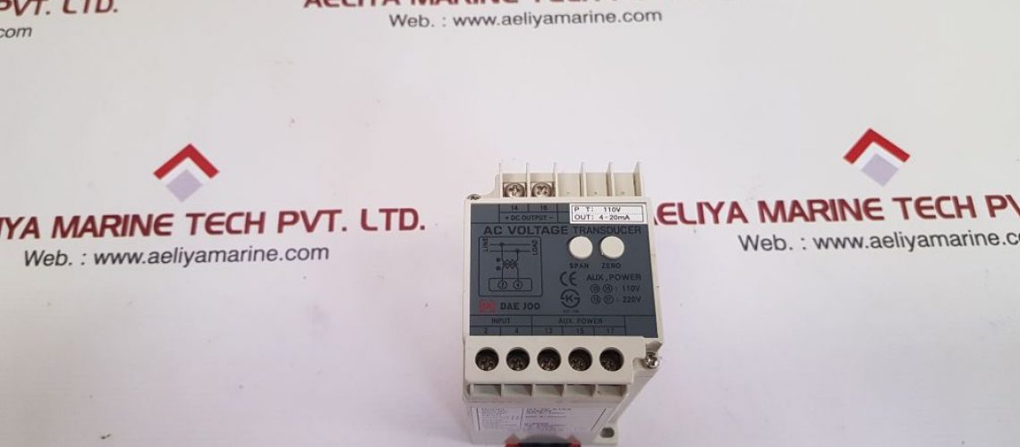 DAEJOO TD SYSTEM DT-1V-A1AA AC VOLTAGE TRANSDUCER