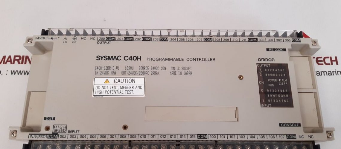 OMRON C40H-C2DR-D-V1 PROGRAMMABLE CONTROLLER