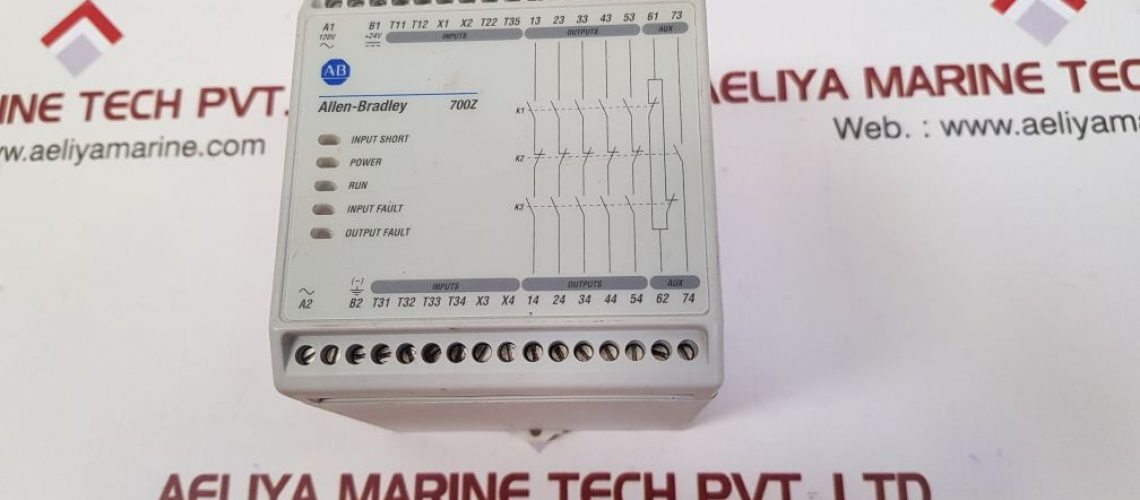 ALLEN BRADLEY 700-ZBR520AZ1 SAFETY RELAY SER: A