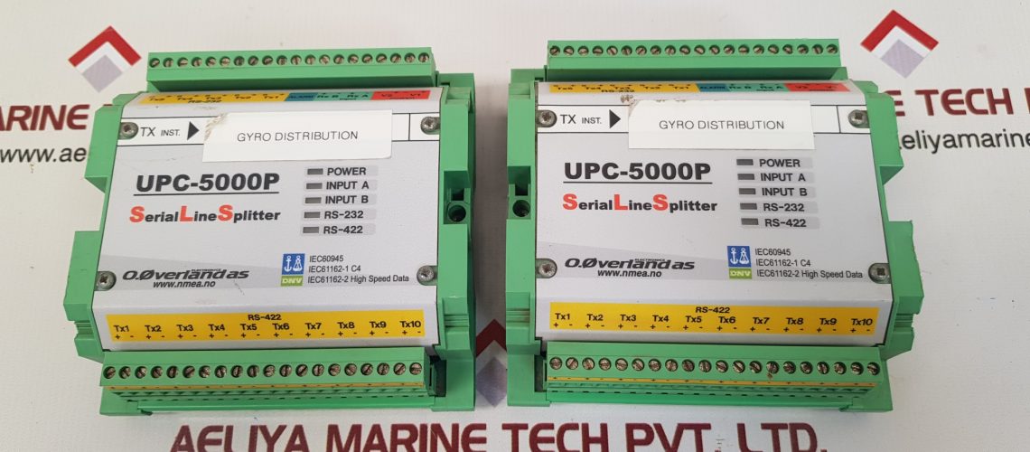 O.OVERLAND UPC-5000P SERIAL LINE SPLITTER