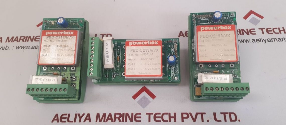 POWERBOX PBD-C219A/VX PCB CARD UM