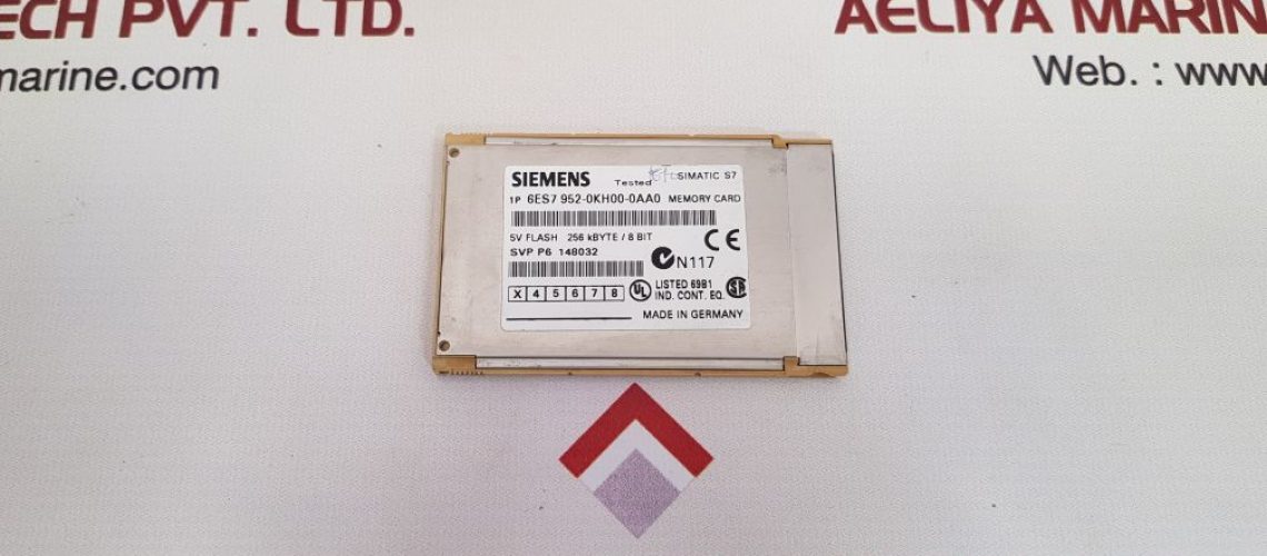 SIEMENS SIMATIC S7 1P 6ES7 952-0KH00-0AA0 MEMORY CARD