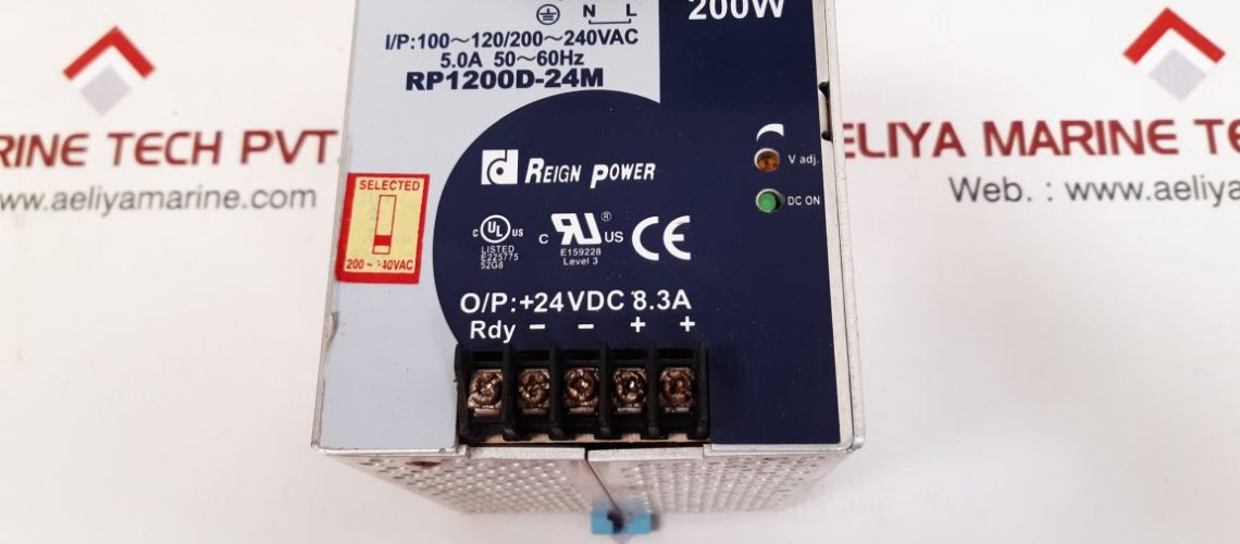 REIGN POWER RP1200D-24M POWER SUPPLY 200W