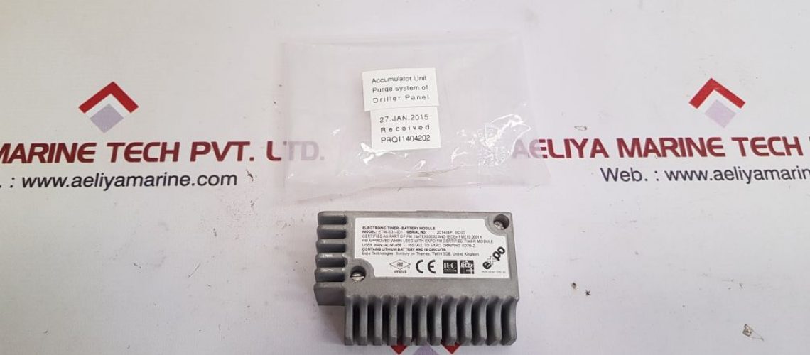 EXPO ETM-IS31-001 ELECTRONIC TIMER-BATTERY MODULE