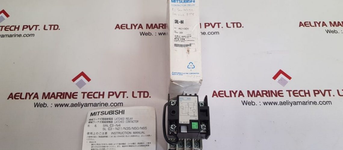 MITSUBISHI SRL-N4 CONTACTOR RELAY 2A2B