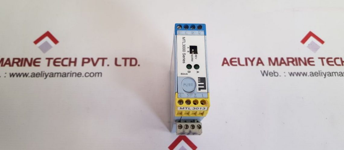 MTL INSTRUMENTS MTL 3013 2-CHANNEL SWITCH/PROXIMITY DETECTOR RELAY