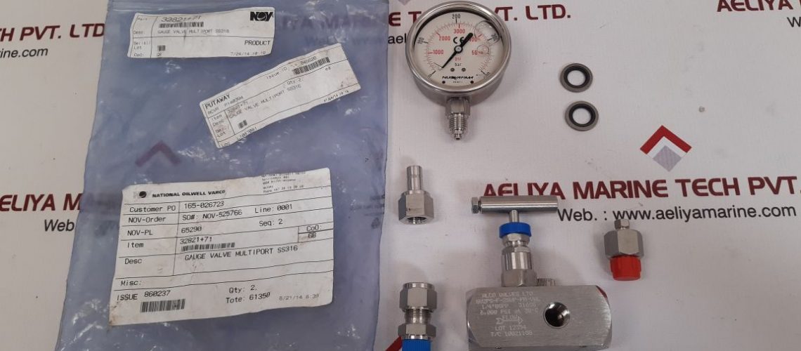 ALCO VALVES 6V2PS-F-2SVP-FM-VAL WITH NUOVA FIMA EN837-1