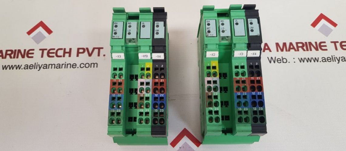 PHOENIX CONTACT IBS IL 24 BK-T/U INTERBUS TERMINAL MODULE