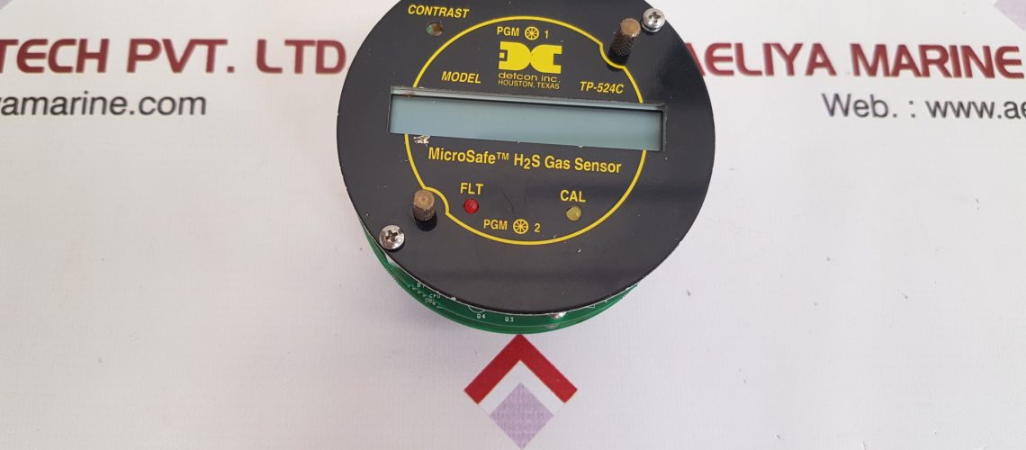 DETCON TP-524C MICROSAFE H2S GAS SENSOR