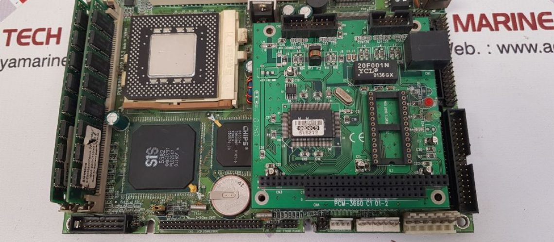 SIEMENS PCM-3660 C1 01-2 PCB CARD REV.C