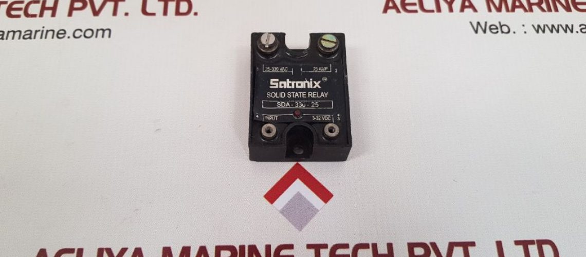 SATRONIX SDA-330-25 SOLID STATE RELAY