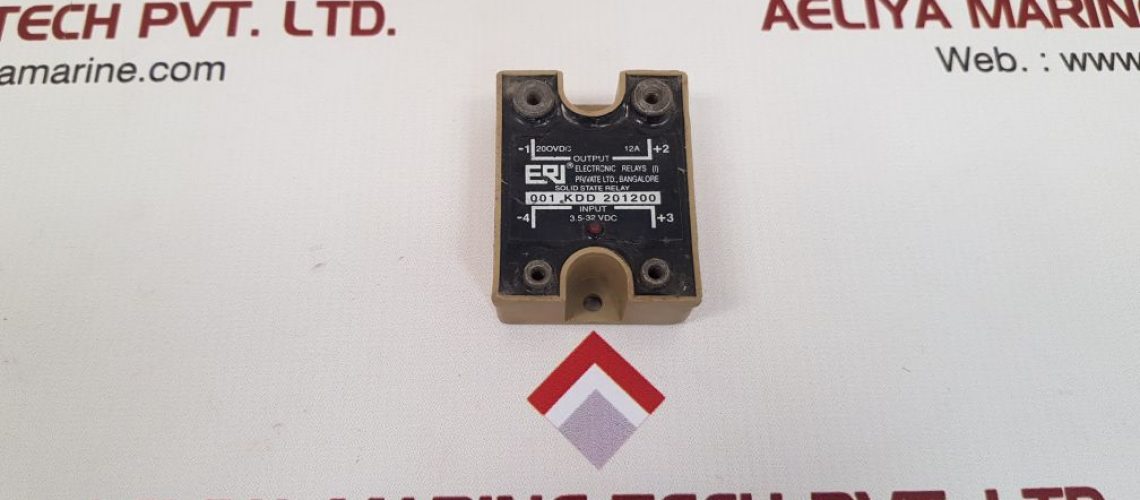 ELECTRONIC RELAYS 001 KDD 201200 SOLID STATE RELAY