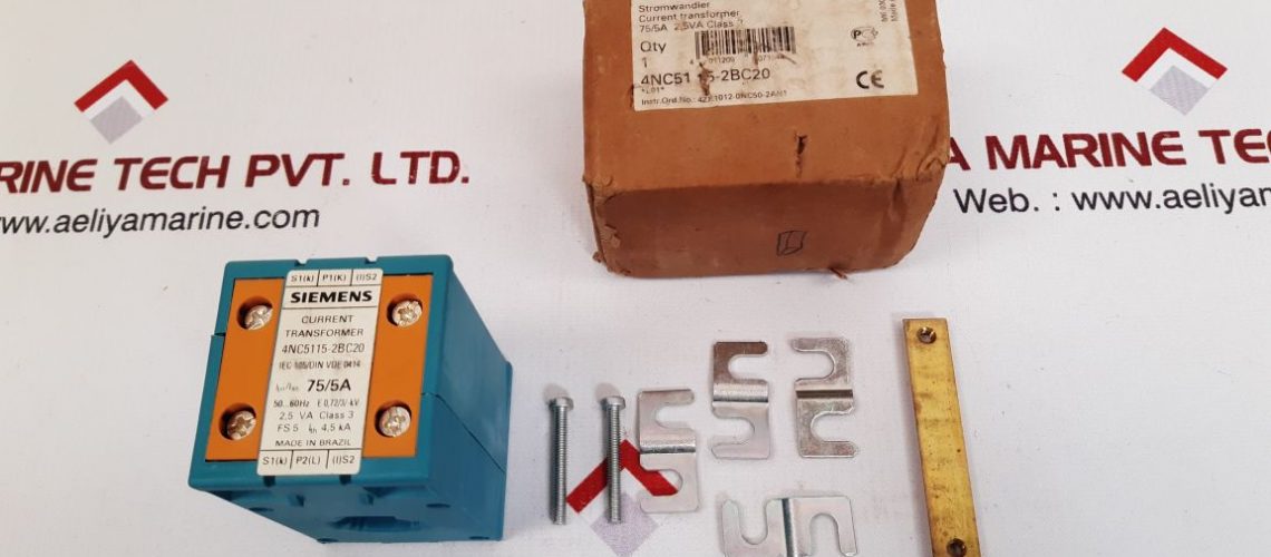 SIEMENS 4NC5115-2BC20 WINDOW CURRENT TRANSFORMER