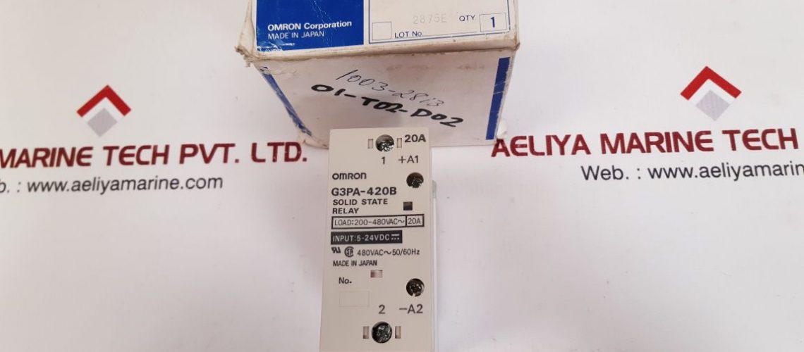 OMRON G3PA-420B SOLID STATE RELAY