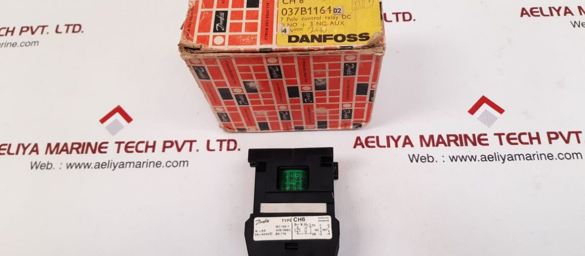 DANFOSS CH6 7 POLE CONTROL RELAY