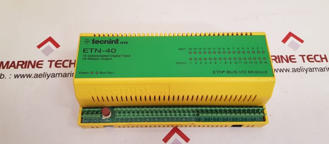 TECNINT ETN-40 ETN*BUS I/O MODULE