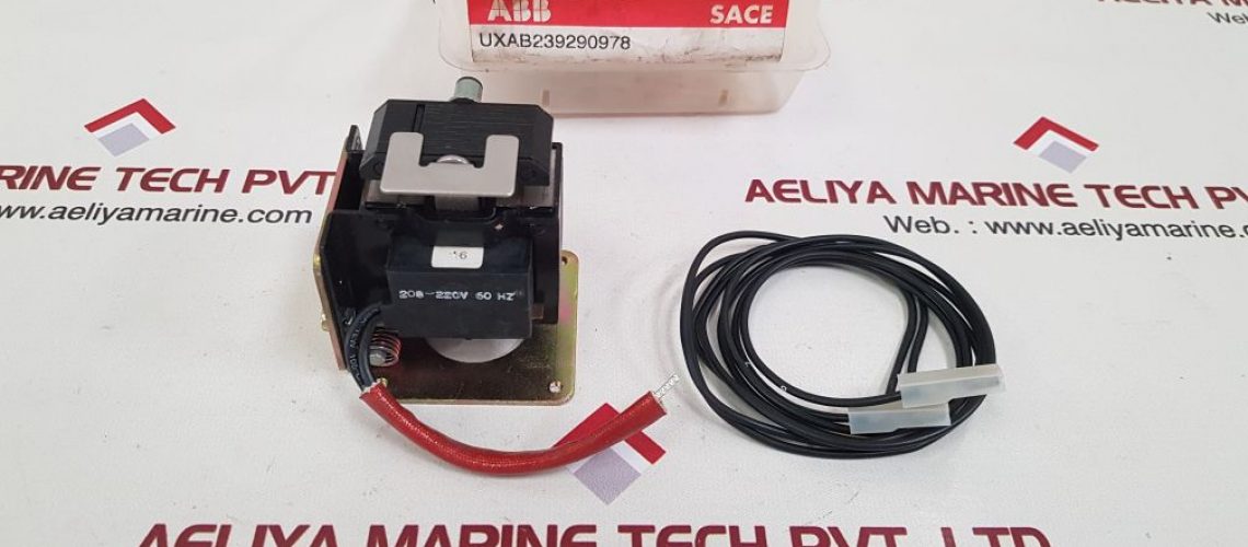 ABB UXAB239290978 UNDERVOLTAGE RELAY RELEASE VOLTAGE COIL