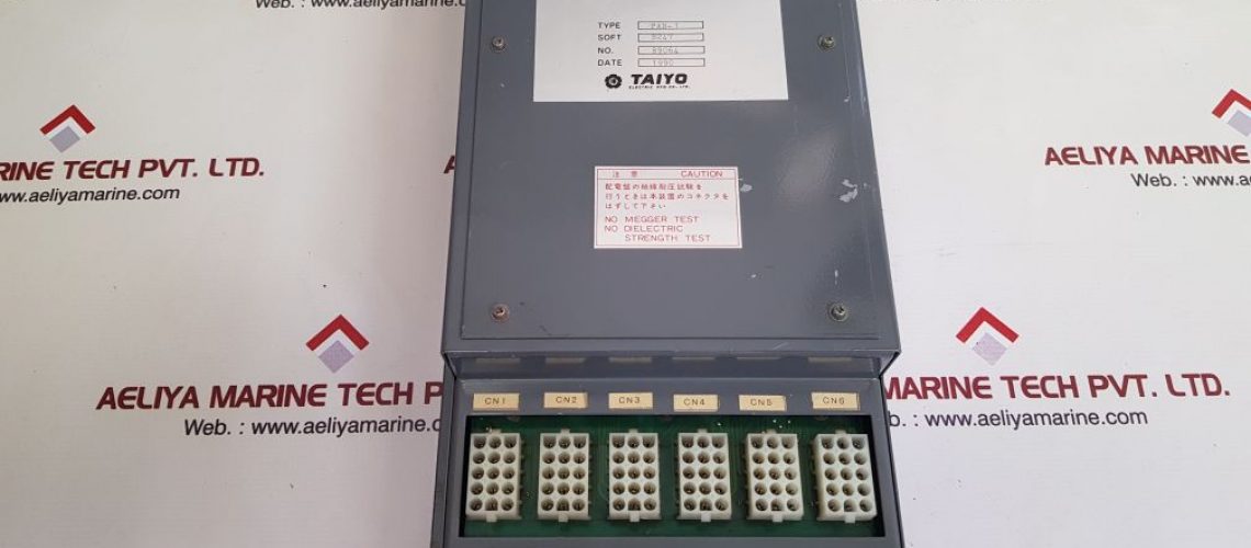 TAIYO ELECTRIC PAN-1 GROUP ANNUNCIATOR