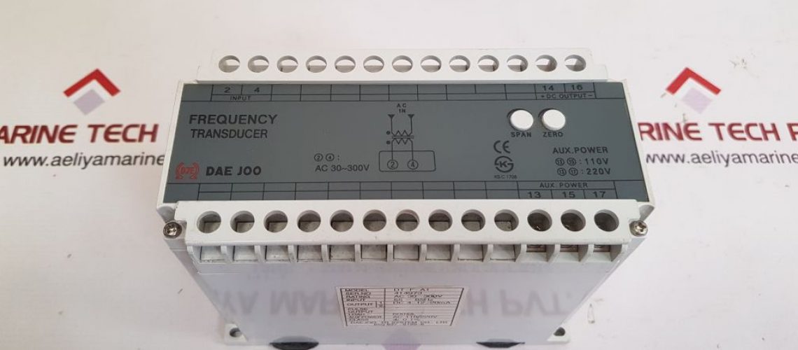 DAE JOO DT-F-A1 FREQUENCY TRANSDUCER