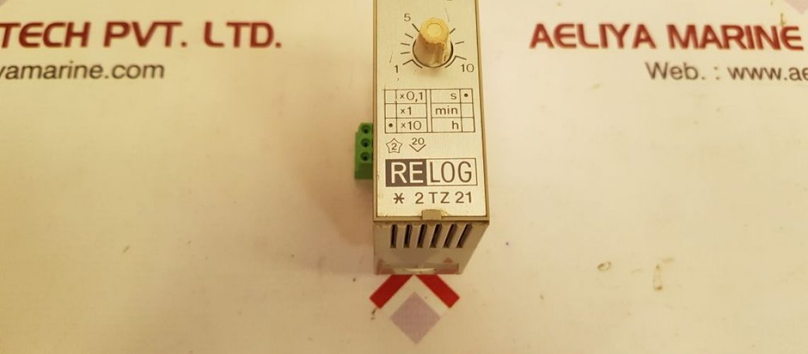 EAW DDR RELOG 2TZ21 TIMING RELAY