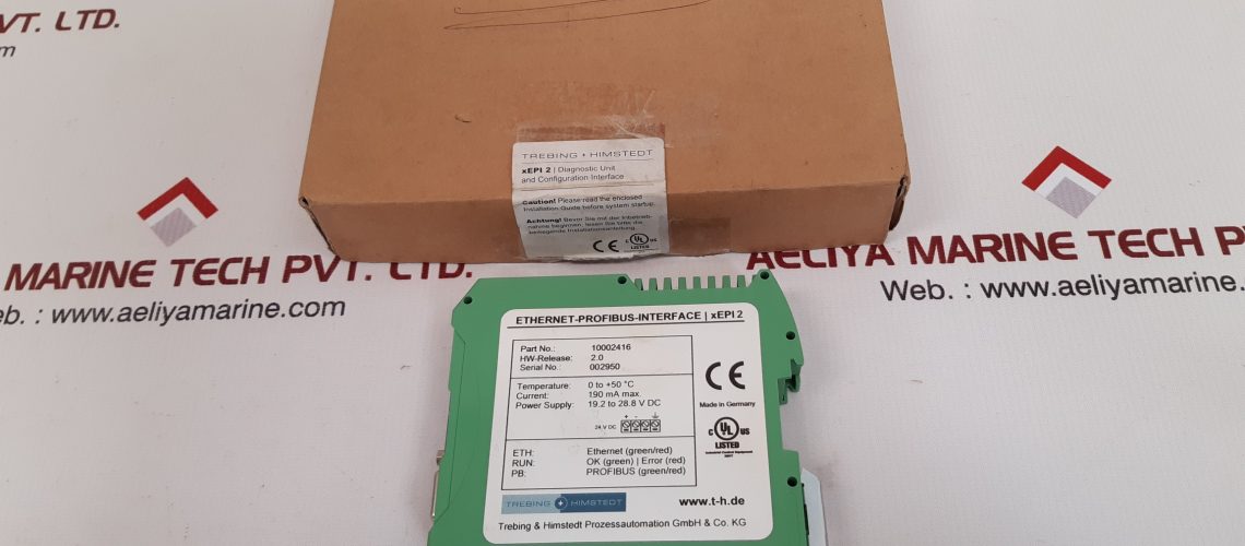 TREBING & HIMSTEDT 10002416 ETHERNET-PROFIBUS-INTERFACE DIAGNOSTIC UNIT