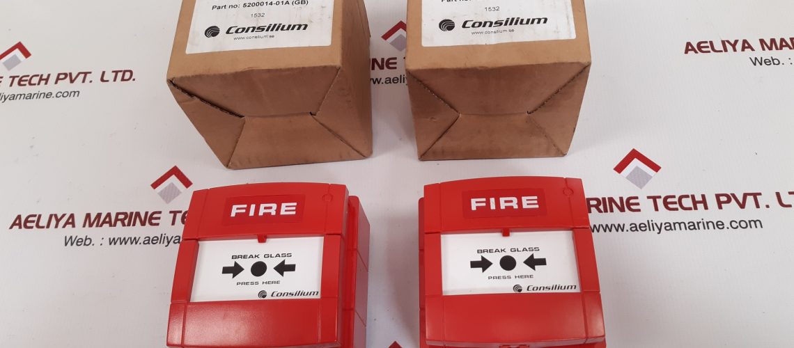 CONSILIUM WCP1A-R330SG-C035-01 FIRE MANUAL CALL POINT