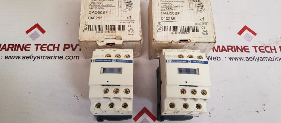 SCHNEIDER ELECTRIC TELEMECANIQUE SQUARE D CAD50B7 CONTROL RELAY