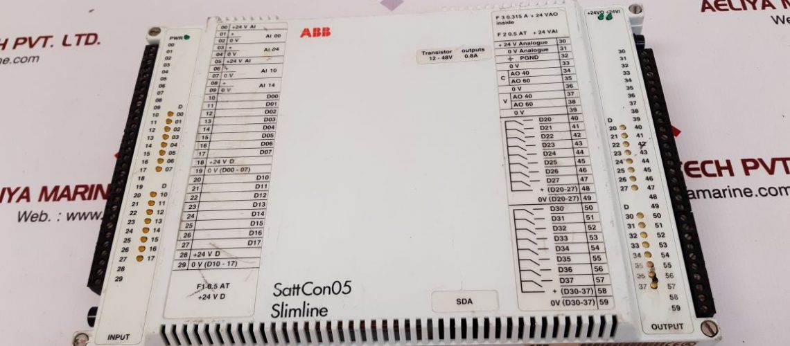 ABB 492896101 ANALOGUE EXPENSION UNIT SATTCON05