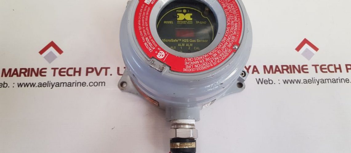 DETCON TP-524D MICROSAFE H2S GAS SENSOR