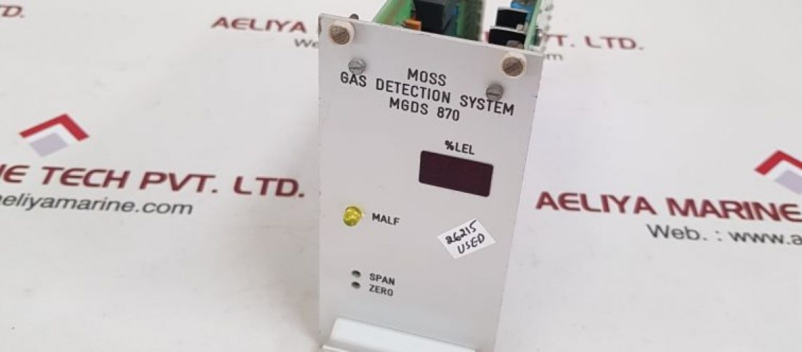 OMICRON MGDS 870 MOSS GAS DETECTION SYSTEM