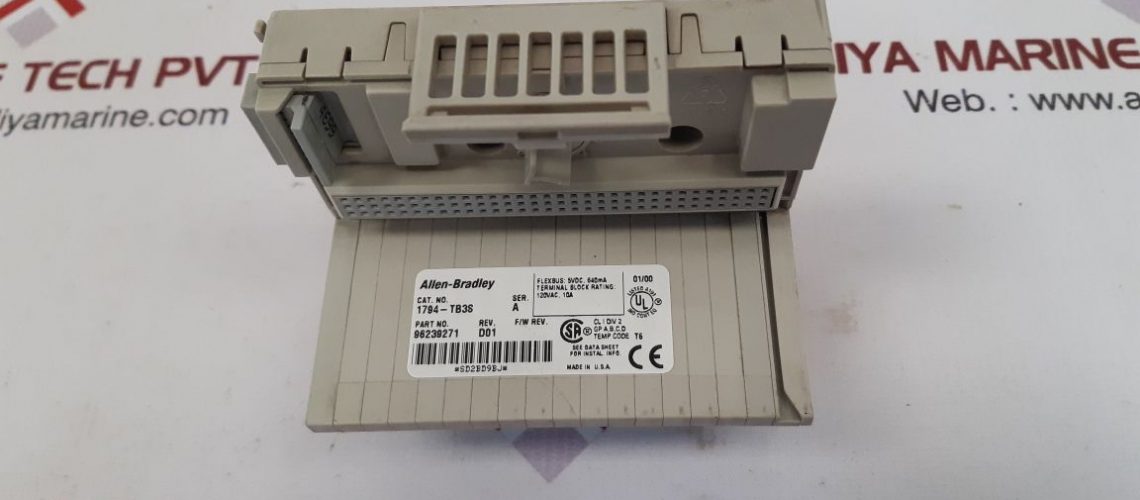 ALLEN-BRADLEY 1794-TB3S TERMINAL BASE MODULE