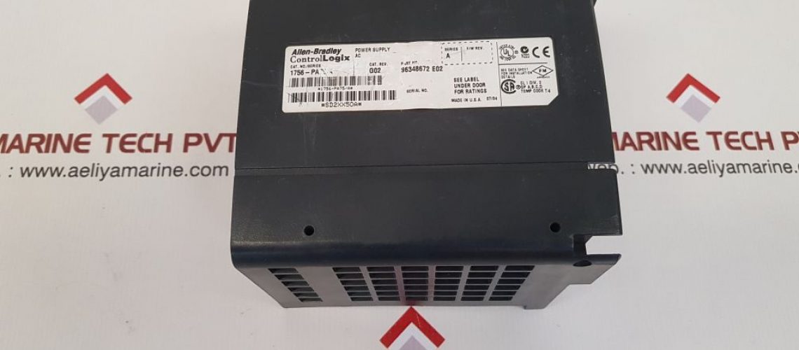 ALLEN-BRADLEY 1756-PA75/A CONTROLLOGIX POWER SUPPLY