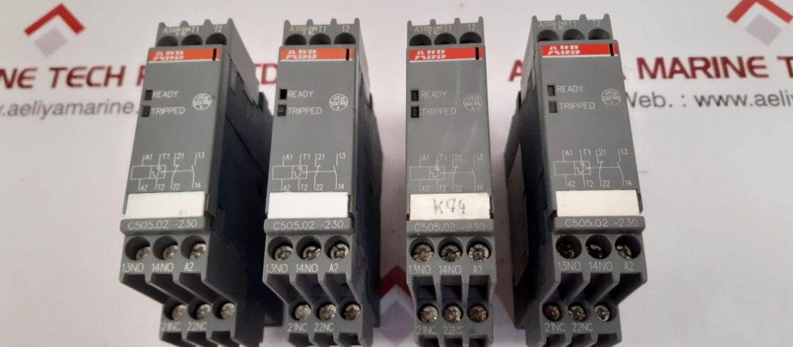 ABB C505.02-230 CONTROL RELAY 1SAR600011R0002