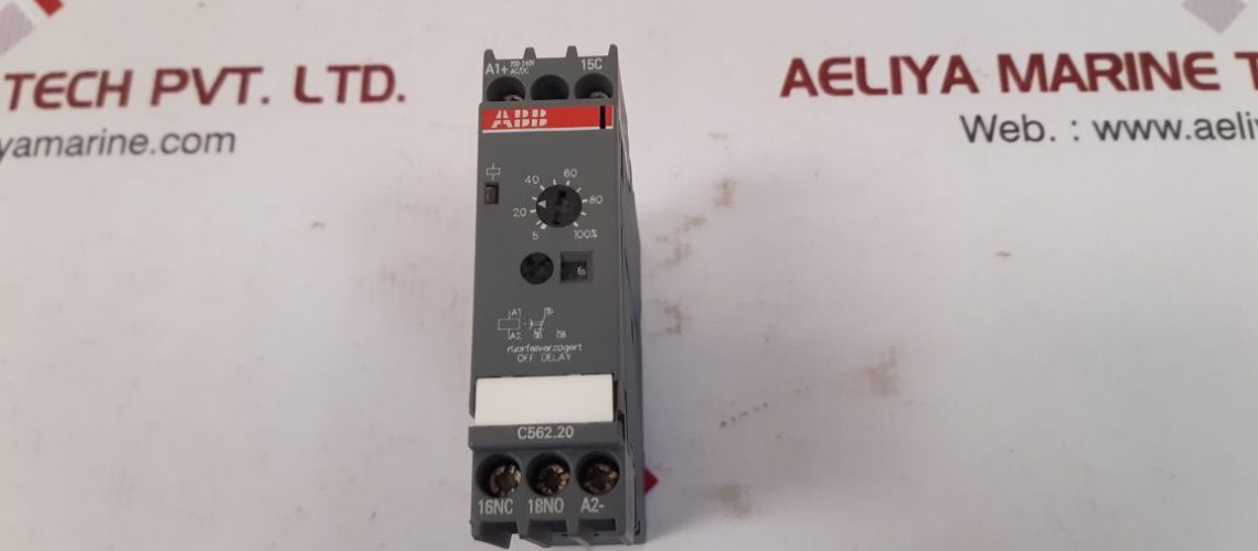 ABB C562.20 TIME RELAY 1SAR340017R0008