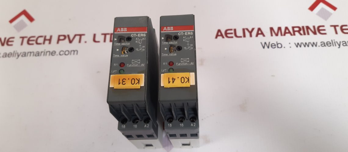 ABB CT-ERS TIME RELAY
