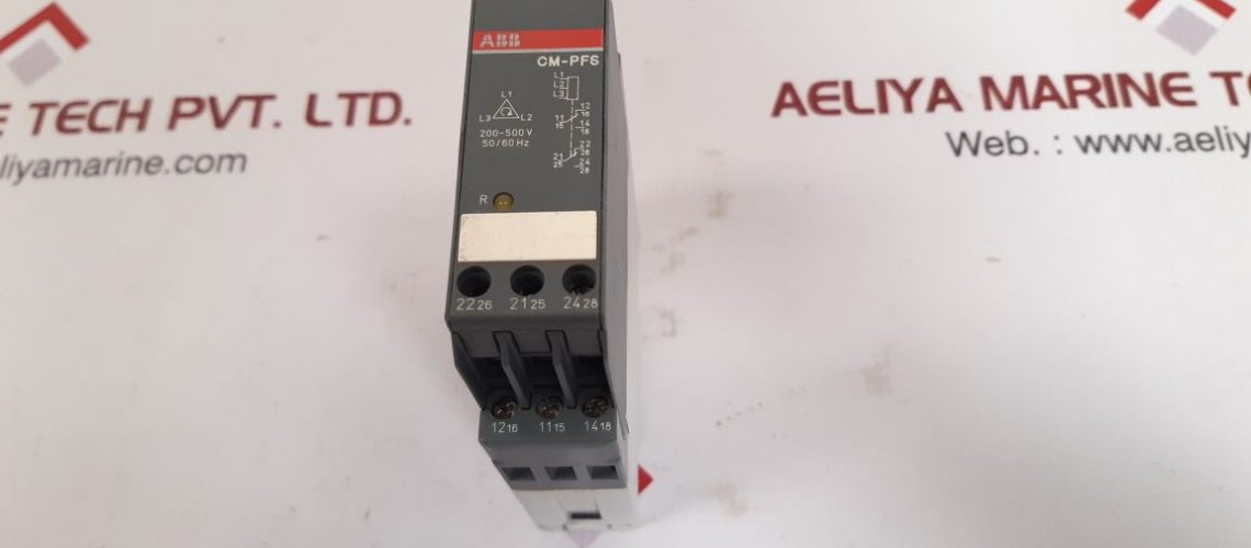 ABB CM-PFS PHASE SEQUENCE MONITORING RELAY 1SVR430824R9300