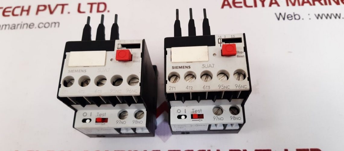 SIEMENS 3UA7021-1C OVERLOAD RELAY